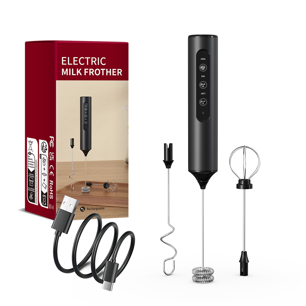 Immersion Hand Blender Set - خفاقة حليب كهربائية لاسلكية صغيرة، خلاط