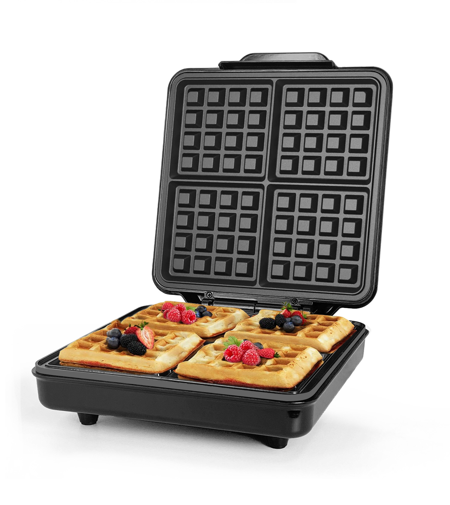 Mini Waffle Maker Machine - آلة صنع الوافل البلجيكي الصغيرة الأوتوماتيكية