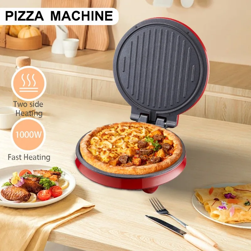 Mini Waffle Maker Machine - آلة بيتزا كهربائية 110 فولت، مقلاة