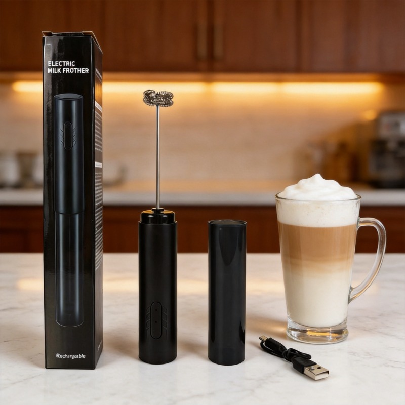 Portable Blender Usb Rechargeable - خلاط حليب كهربائي محمول، خفاقة بيض