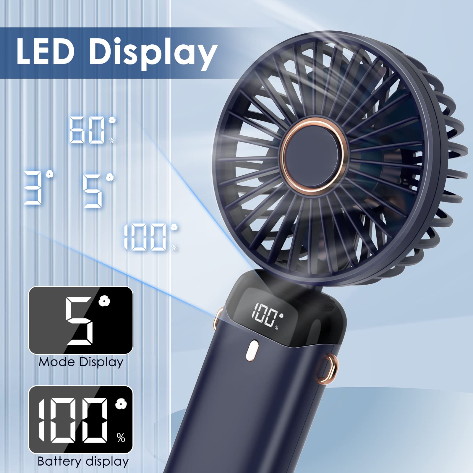 مروحة كهربائية محمولة مكيف هوا - مراجعة Portable Blender Usb Rechargeable وسعره