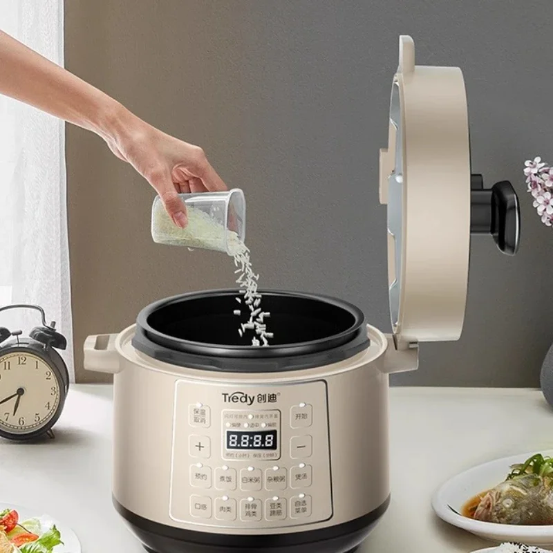 قدر الضغط الكهربائي سعة 4 لتر، - مراجعة Smart Instant Pressure Cooker وسعره