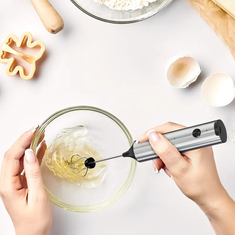 لاسلكي كهربائي صغير الحليب Fro - مراجعة Immersion Hand Blender Set وسعره