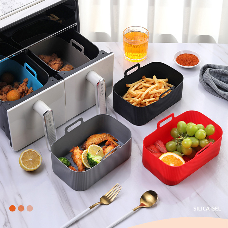 ملحقات مقلاة هوائية ، سلة سيلي - مراجعة Air Fryer Silicone Pot Liner وسعره