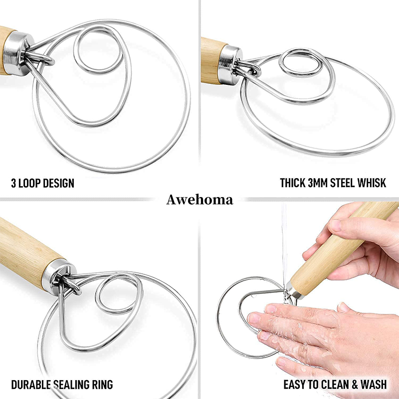 كبير اليد الدنماركية العجين خف - مراجعة Immersion Hand Blender Set وسعره
