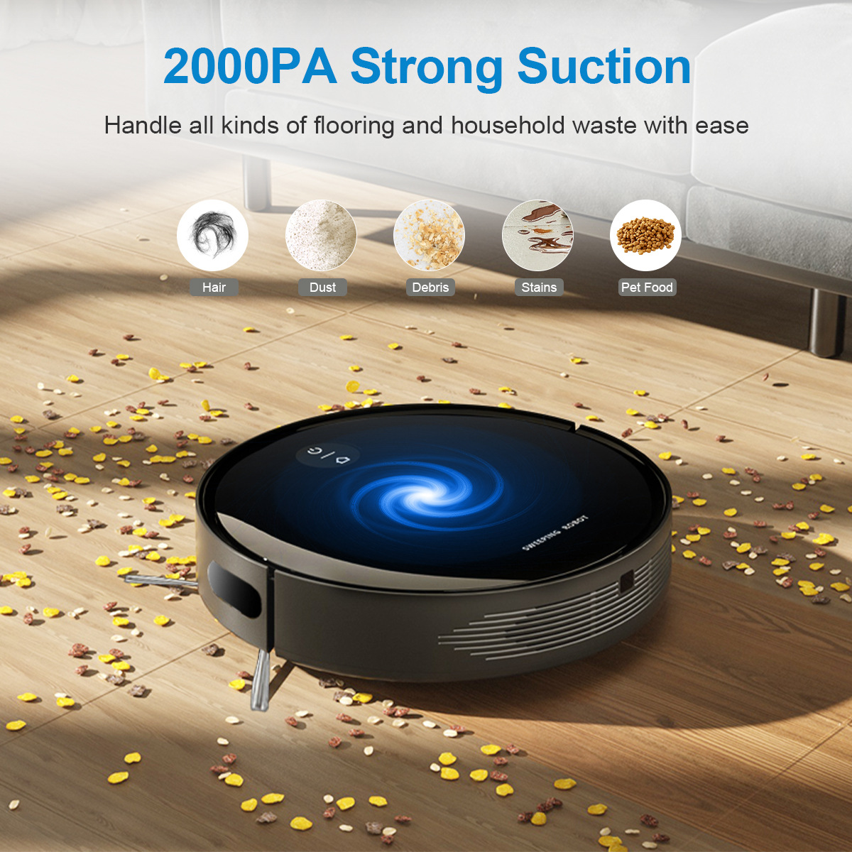 مكنسة روبوت ذكية ذاتية الشحن 2 - مراجعة Small Appliances وسعره