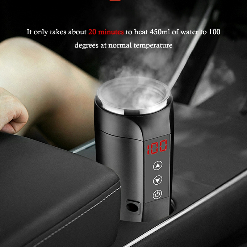 كوب سيارة ذكي للسفر 304 كوب تس - مراجعة Electric Kettle Temperature Control وسعره