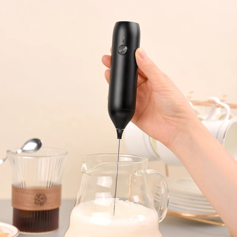 رغوة الحليب الكهربائية، رغوة ا - مراجعة Portable Blender Usb Rechargeable وسعره