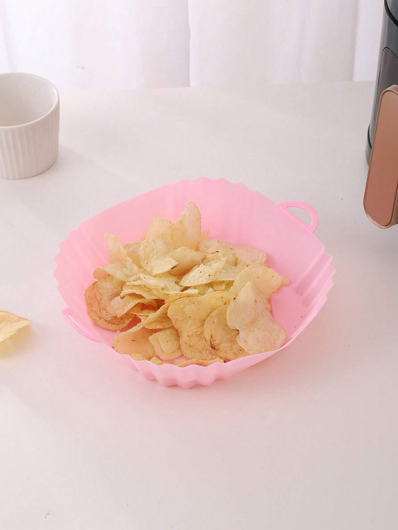 وعاء سيليكون للقلاية الهوائية، - مراجعة Air Fryer Silicone Pot Liner وسعره
