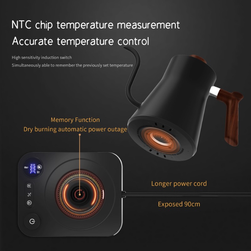 غلاية كهربائية ذكية بدرجة حرار - مراجعة Electric Kettle Temperature Control وسعره