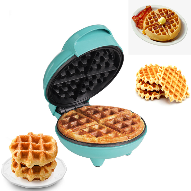 مصغر الكهربائية المحمولة شواء  - مراجعة Mini Waffle Maker Machine وسعره