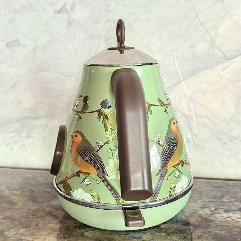 غلاية كهربائية بتصميم زهري ورد - مراجعة Electric Kettle Temperature Control وسعره