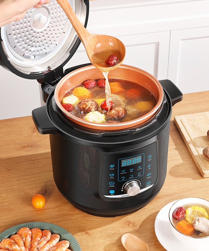 قدر ضغط كهربائي من الفولاذ الم - مراجعة Smart Instant Pressure Cooker وسعره