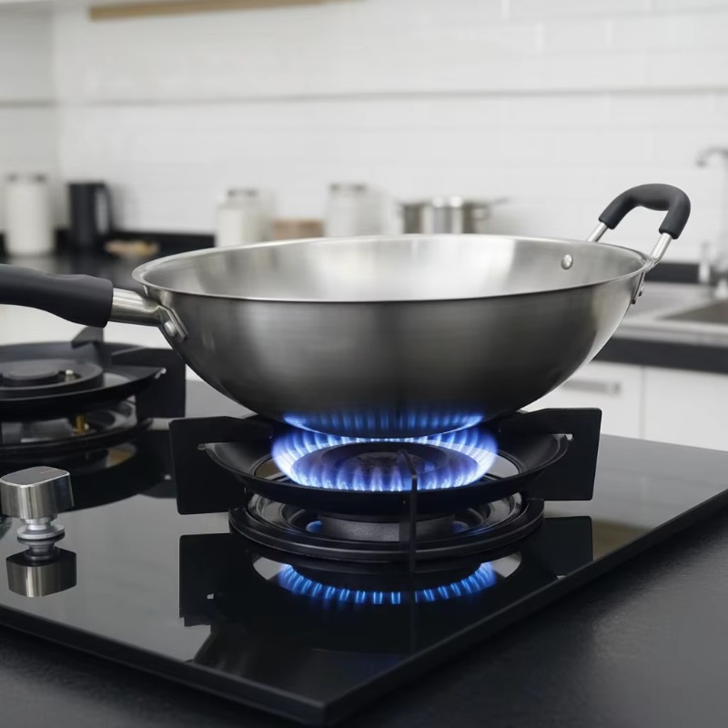 موقد غاز مدمج بلوحت زجاجية سود - مراجعة Kitchen Appliances وسعره
